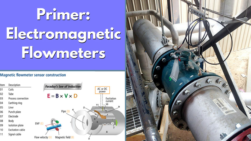 Primer: Electromagnetic Flowmeters Simple to Operate, High Accuracy