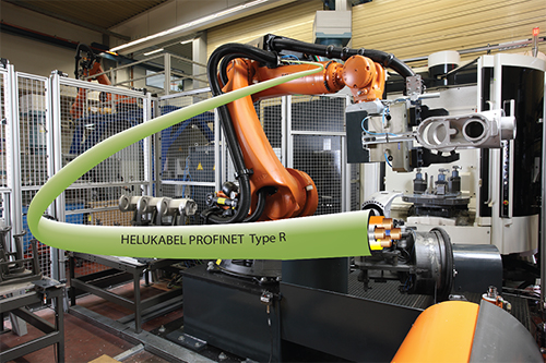 HELUKABEL introduces HELUKAT PROFINET Type R Torsion cable