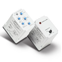 Three types of Motor Control Relays for motor monitoring and control.
