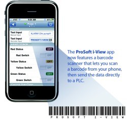 ProSoft adds mobile phone app to ProSoft i-View barcode scanner