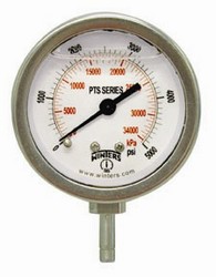 Winters improves PTS Series pressure gauge