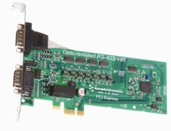 Brainboxes expands RS422/485 PCI Express products