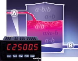 Red Lion releases PAXDR Dual Rate Meter