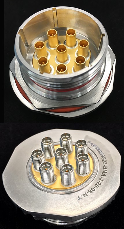 PA&E announce hermetic 38999 RF BMA connector line