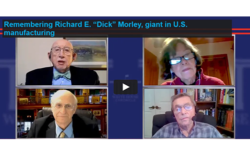 Celebration of Richard Morley to Take Place via Zoom Dec. 16