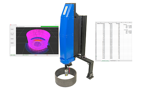 Riftek Develops Custom Scanning System to Track Geometric Parameters for Tyre Steel-band Components