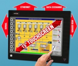 Red Lion announces G315 touchscreen panel