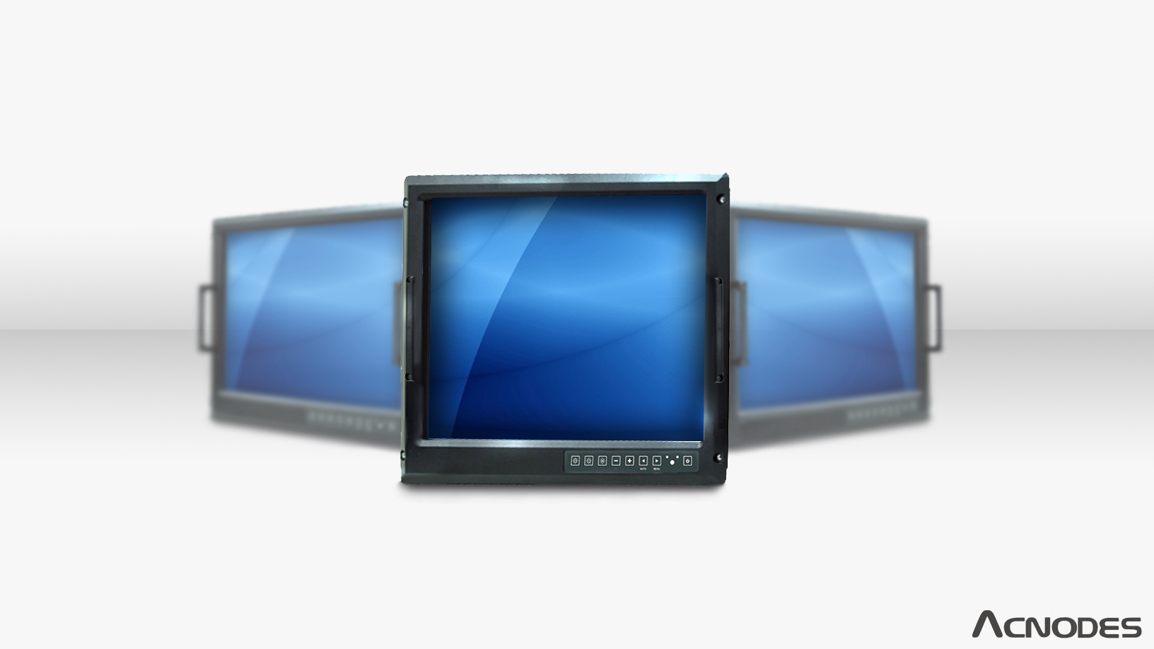 RM6380 9U High 20.1 Inch MIL-SPEC Rackmount Monitor