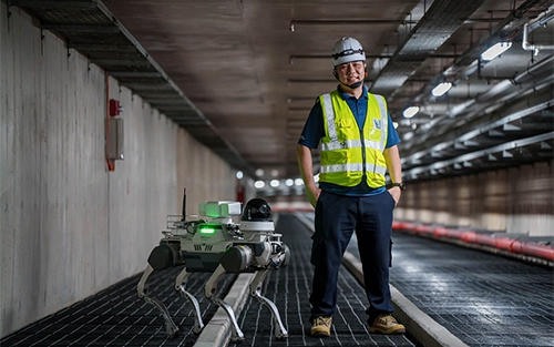 DEEP Robotics’ X30 Robot Dog Pioneers Smart Inspection in Singapore Power Cable Tunnel
