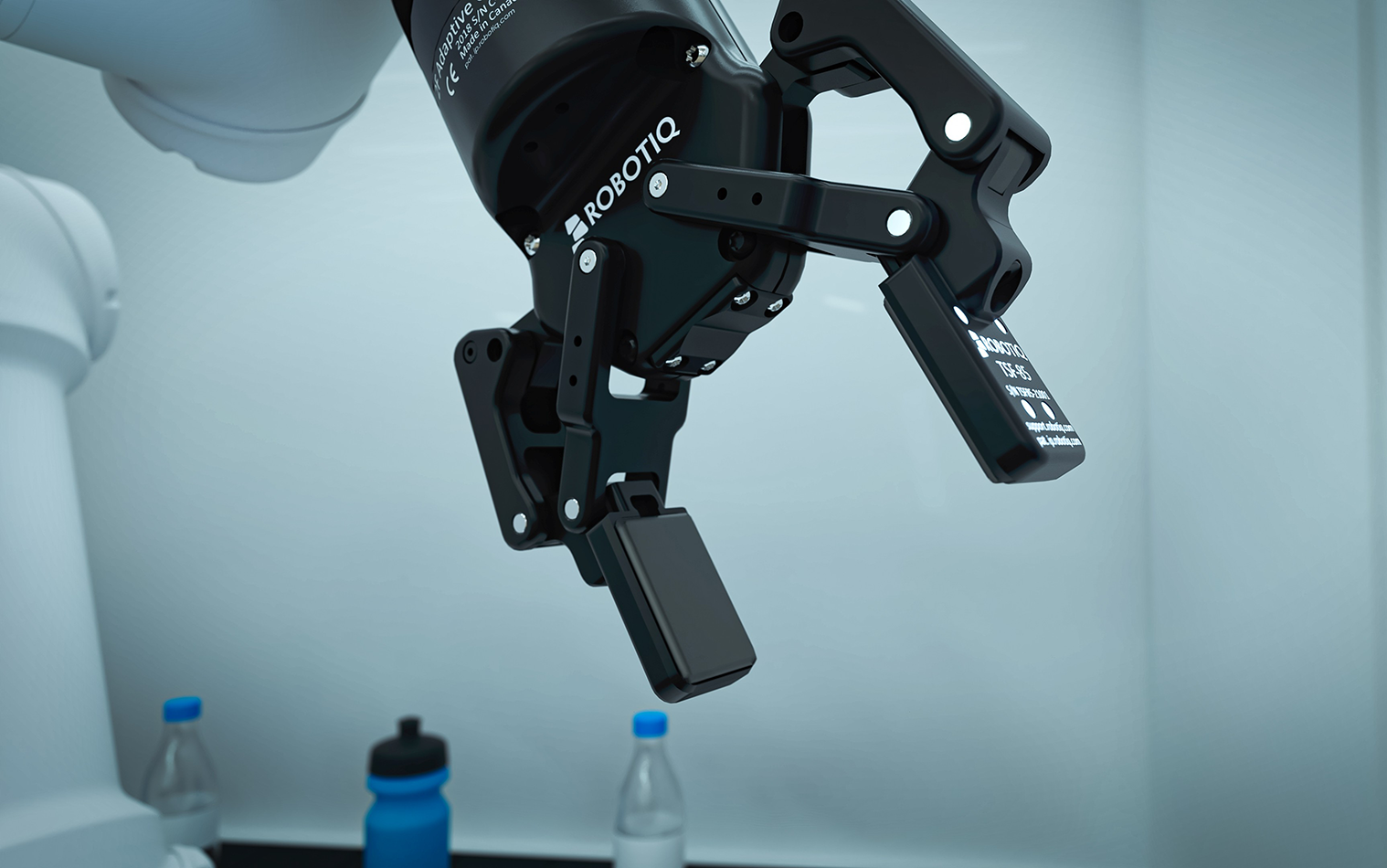 Feature Image for Robotiq Launches Tactile Fingertips for 2F Grippers, Bringing the Sense of Touch to Physical AI