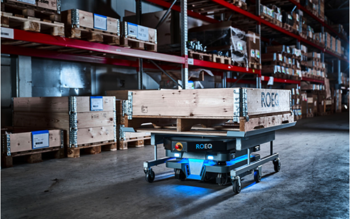 ROEQ Doubles Payload Capacity of MiR's Most Popular Mobile Robot with New Top Module/Cart Combo