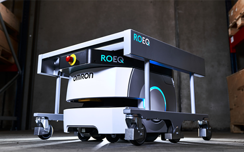 ROEQ Debuts Cart System for OMRON LD-90x Autonomous Mobile Robot, Supporting Payload Up to 130KG