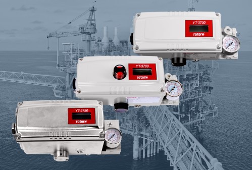 Rotork introduces YT-3700 and YT-3750 pneumatic smart positioners