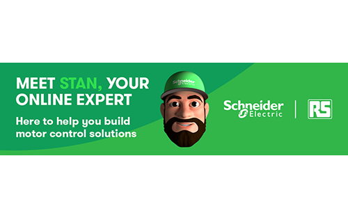 RS Components and Schneider Electric Unveil Interactive Motor Control Configurator