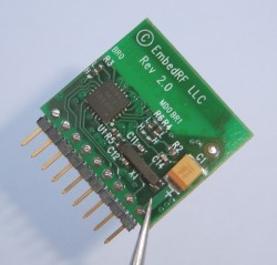 Saelig releases EmbedRF analog input RF transmitter