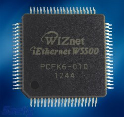 Saelig Introduces W5500 Hardwired TCP/IP Chip