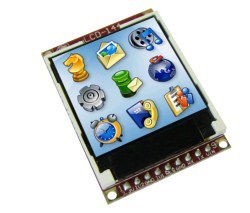 Saelig Announces uLCD-144 LCD Display Modules