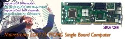 Single board computer supports ISA DMA mode