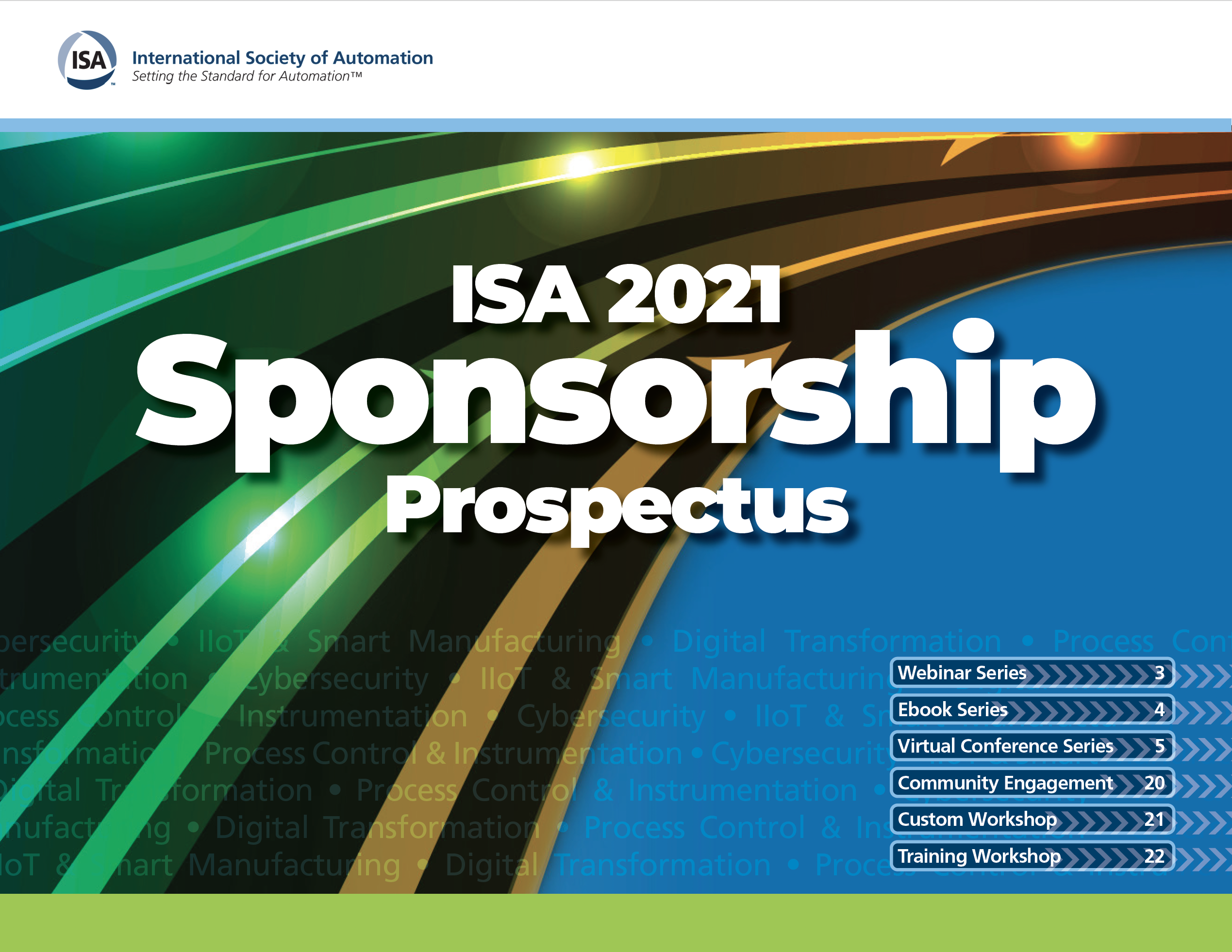 2020 Sponsorship Prospectus Cover