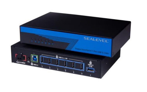 Sealevel Releases Rugged SuperSpeed USB 3.1 Hub with Extended Temperature Operation