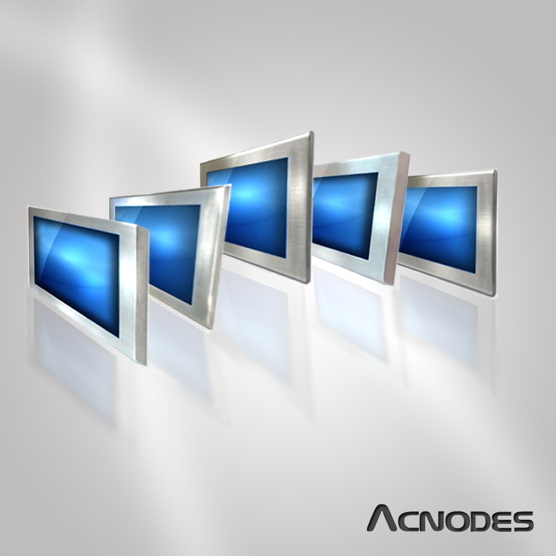 Stainless Steel, Water-Proof Panel Mount Monitor Series