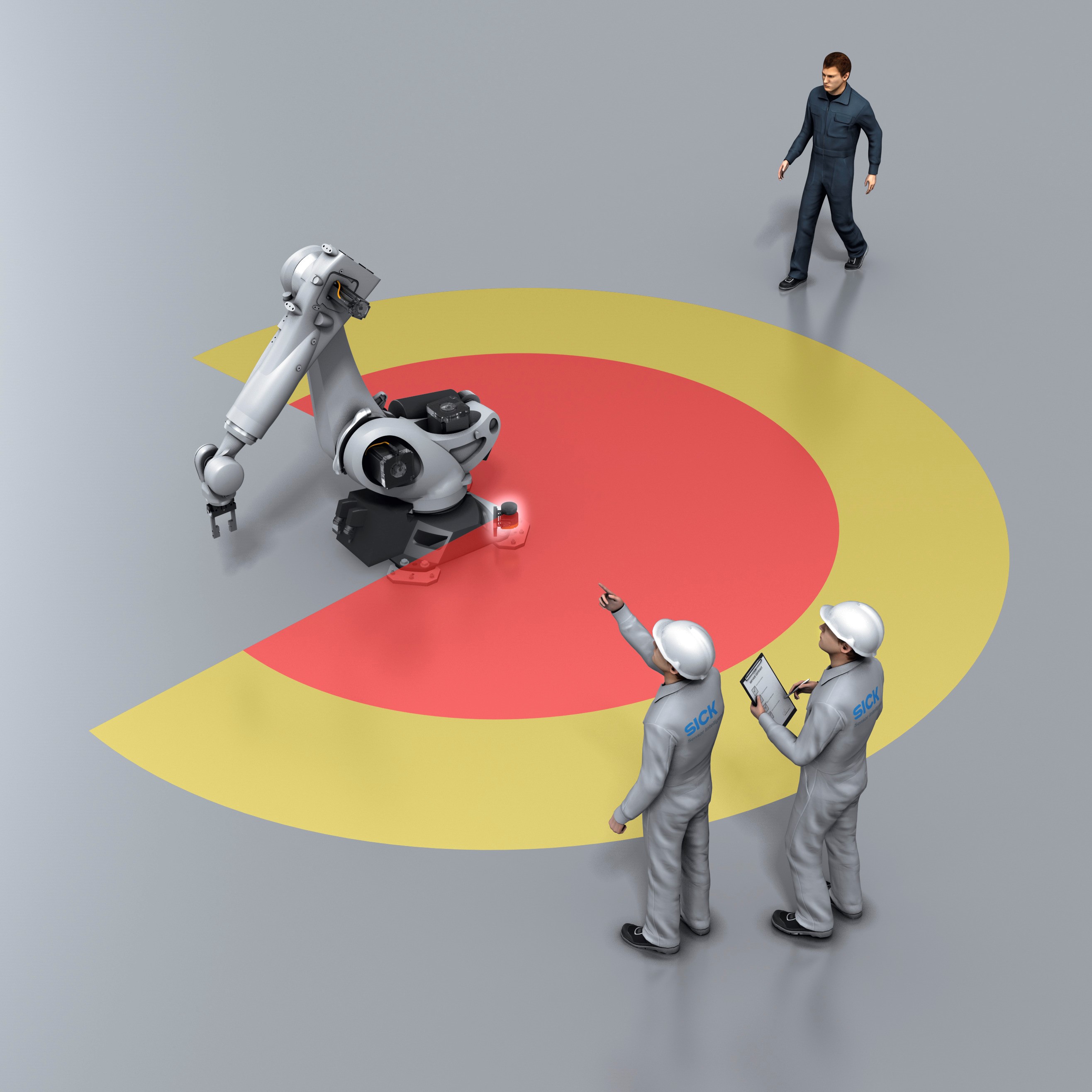 SICK introduces Safe Robotics Area Protection safety system