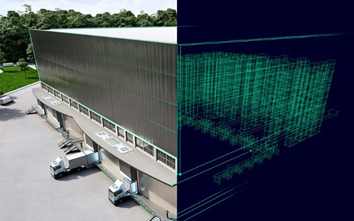 Maximum Transparency: Siemens Shows the Holistic Digital Twin of a Logistics Center