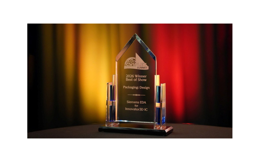 Thumbnail for Siemens Wins Best of Show Award for 'Packaging: Design' at 2026 Chiplet Summit