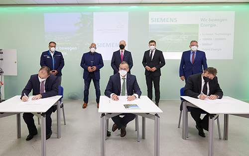 Siemens Planning to Build One of Europe’s Most Powerful Battery Storage Facilities
