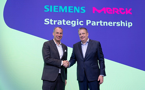 Merck and Siemens Enter Strategic Partnership on Digital Transformation Technology
