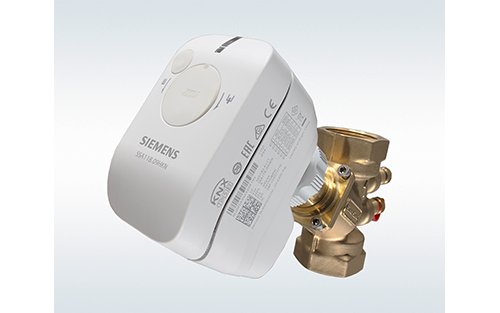 Siemens Actuator Line for Small Valves Operates as Quiet, Connected Multitasker