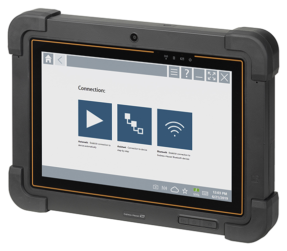 Endress+Hauser introduces Field Xpert SMT77 tablet PC tool for field instrument management