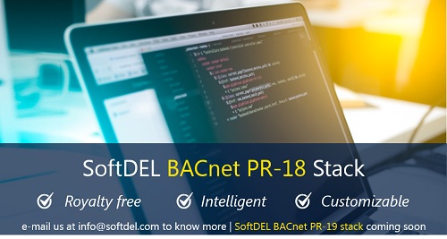 Thumbnail for SoftDEL launches BACnet Stack with Protocol Revision 18
