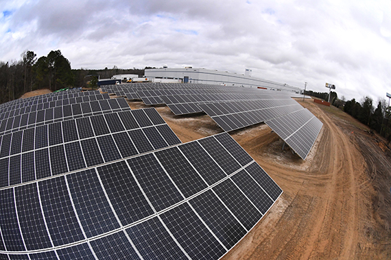 Otis announces switch on of solar-powered Florence, SC facility