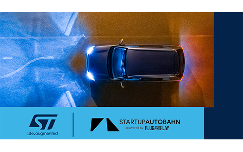 Thumbnail for STMicroelectronics Joins Startup Autobahn as Anchor Partner to Meet Tomorrow’s Automotive Innovators