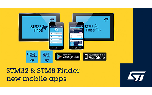 Thumbnail for STMicroelectronics Optimizes Microcontroller Selection with New STM8 and STM32 Mobile Apps