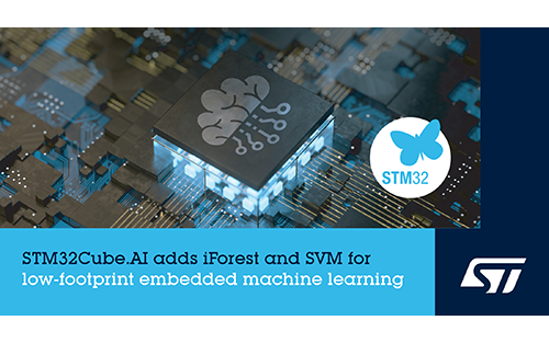 STMicroelectronics Strengthens Support for Efficient Machine Learning in STM32Cube.AI Ecosystem