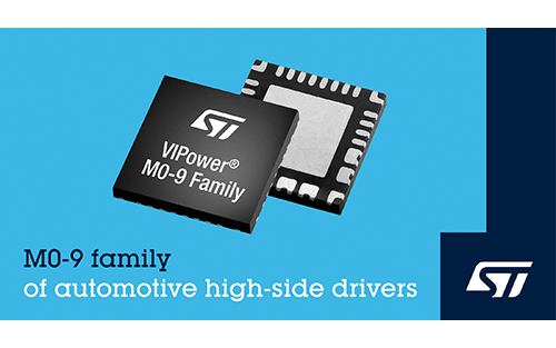 STMicroelectronics Launches Highly Integrated Intelligent High-Side Drivers for Automotive Applications
