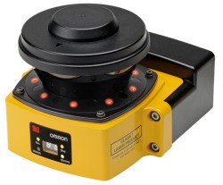 OMRON announces OS32C-4M Safety Laser Scanners