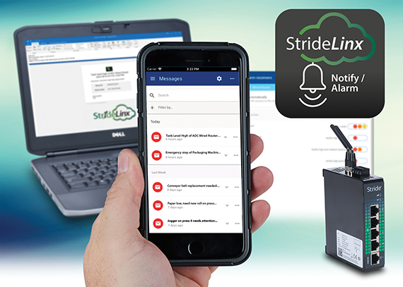 AutomationDirect announces StrideLinx Cloud Notify License