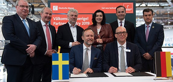 HANNOVER MESSE announces Sweden as 2019 Partner Country