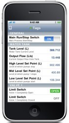 SweetWilliam adds Ethernet/IP to ScadaMobile iPhone app