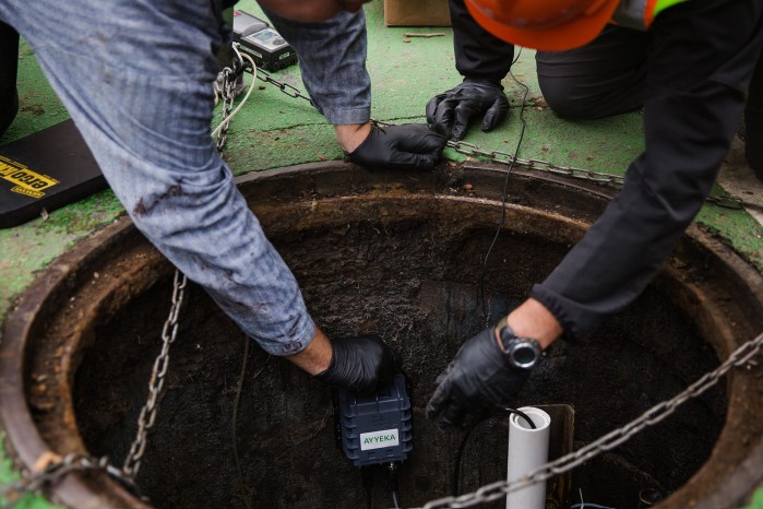 Ayyeka AI-enabled smart sensors are used to monitor and maintain hard infrastructure used in solid waste and wastewater management, public utilities, transportation, energy exploration and distribution, smart cities, environmental monitoring, and more.