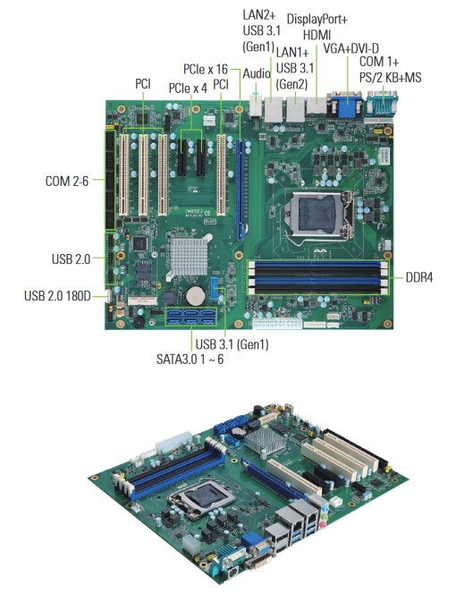 Axiomtek introduces IMB523 industrial ATX motherboard