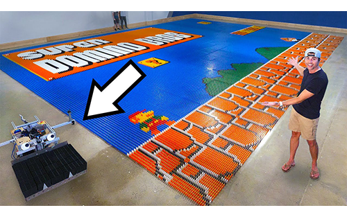 Teknic ClearPath Servos Power the Guinness World Record Domino Robot