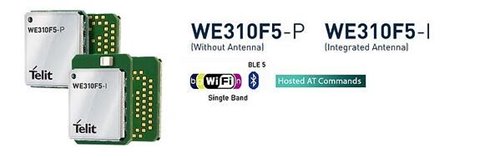 Telit introduces WE310F5 Wi-Fi and Bluetooth Low Energy (BLE5) module
