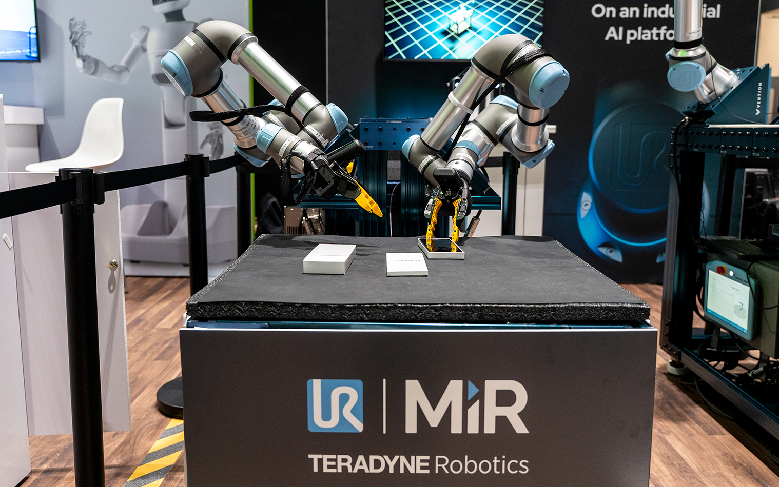 Feature Image for Teradyne Robotics Unveils Wide Range of Production-Ready Physical AI Applications at Automate 2026