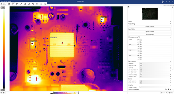 FLIR introduces FLIR Thermal Studio thermal image analysis and reporting software