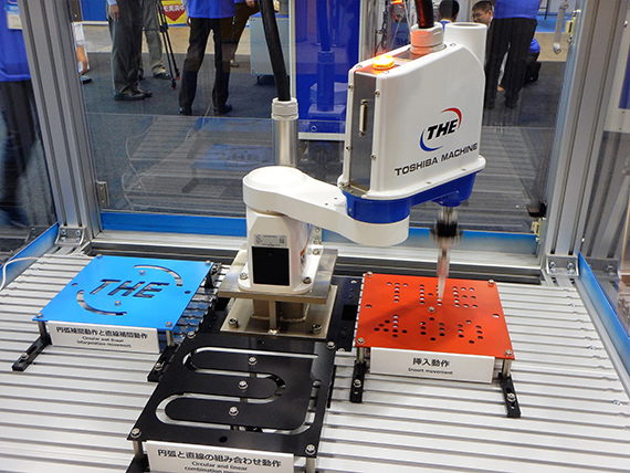 TM Robotics assists Toshiba Machine to launch THE400 SCARA robot