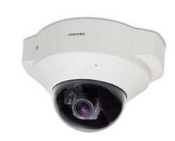 Toshiba announces IK-WD12A mini-dome IP network video camera